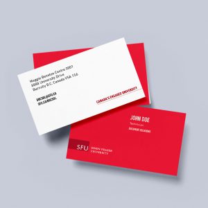 SFU Business Cards