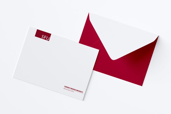 SFU Envelopes – SFU Document Solutions