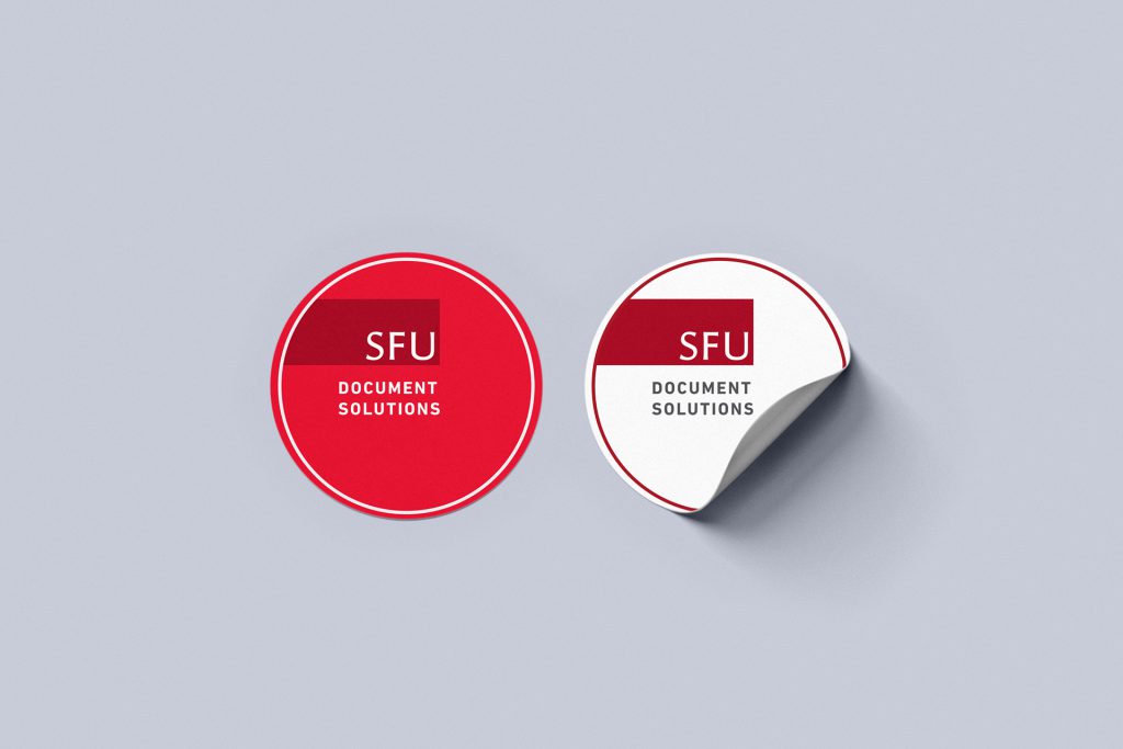 Stickers – SFU Document Solutions